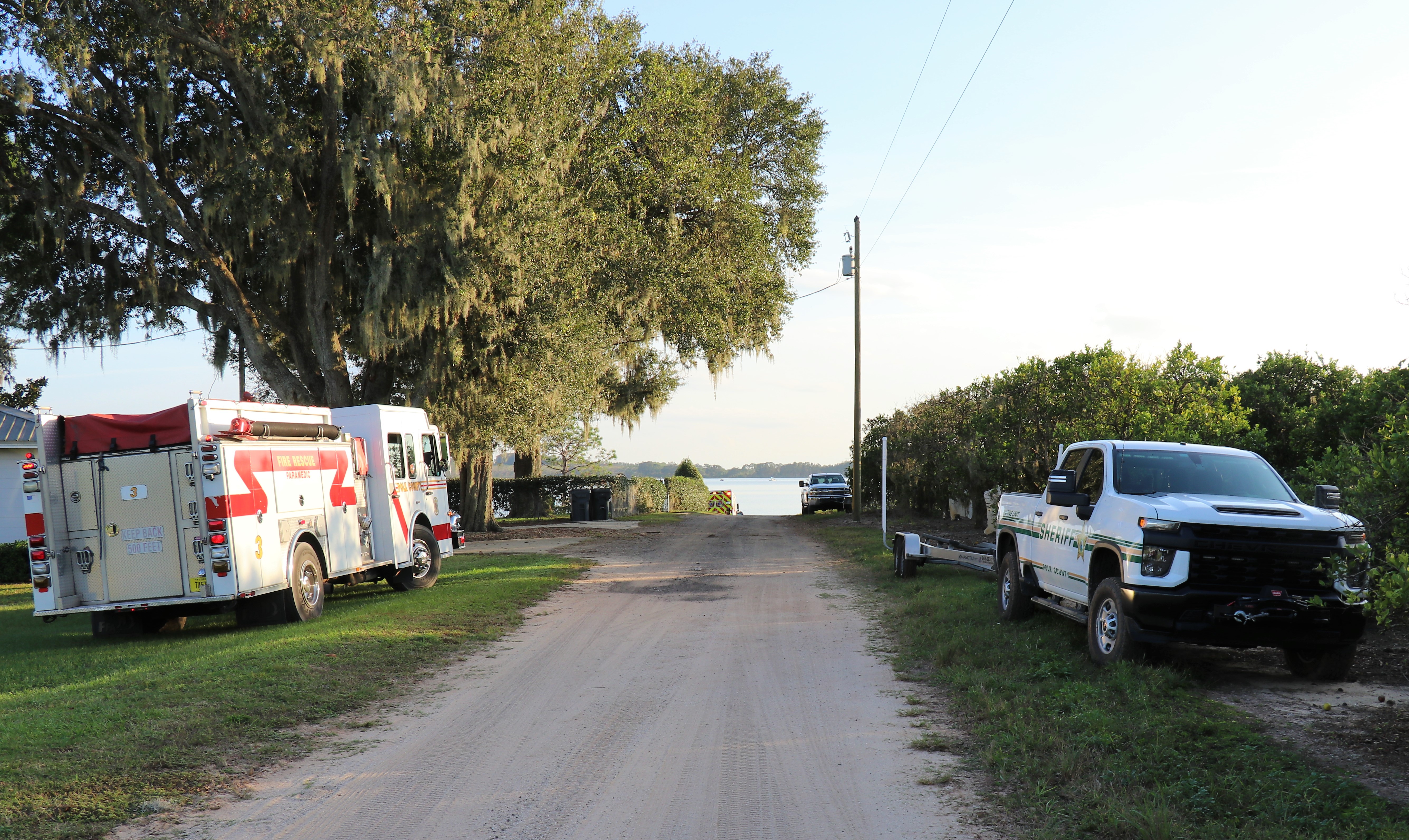 search for boy in lake